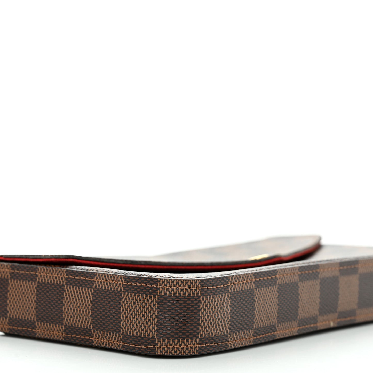 Damier Ebene Pochette Felicie Chain Wallet
