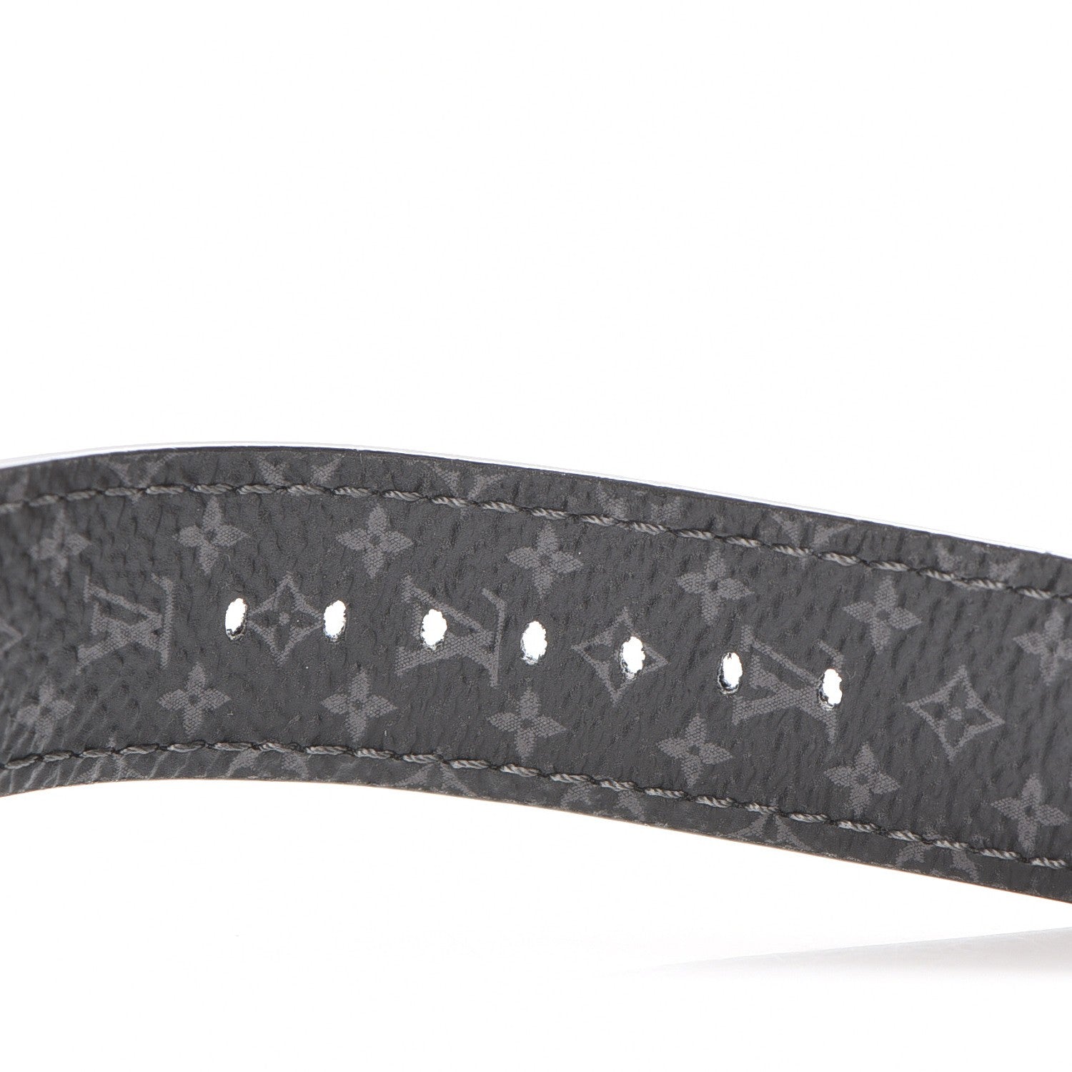 Louis Vuitton Stainless Steel Monogram Eclipse Tambour Horizon 42mm Smartwatch Black 9 of 11