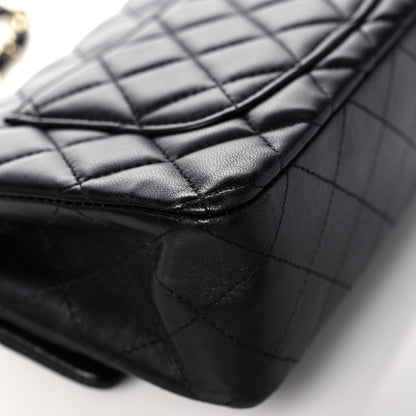Chanel Lambskin Quilted Mini Rectangular Flap Black 12 of 19