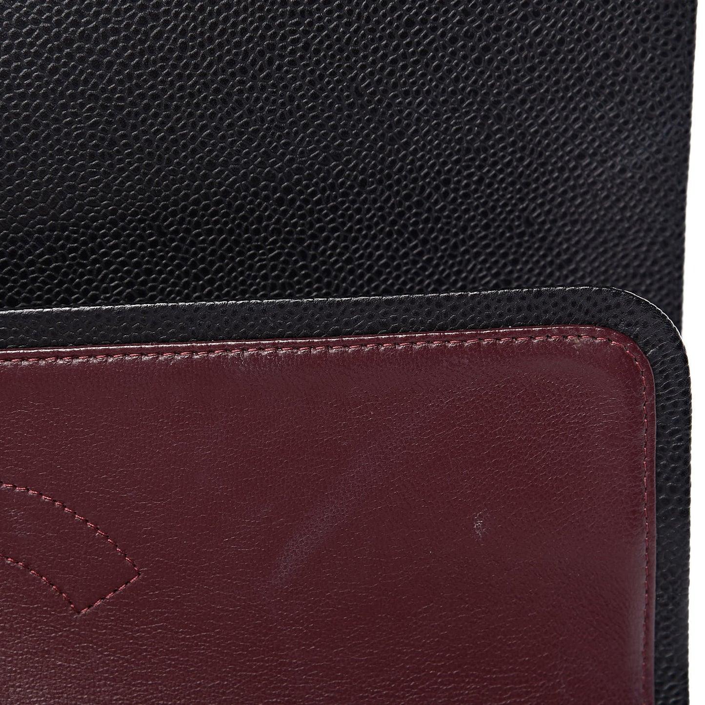 Caviar Quilted Maxi Double Flap Black