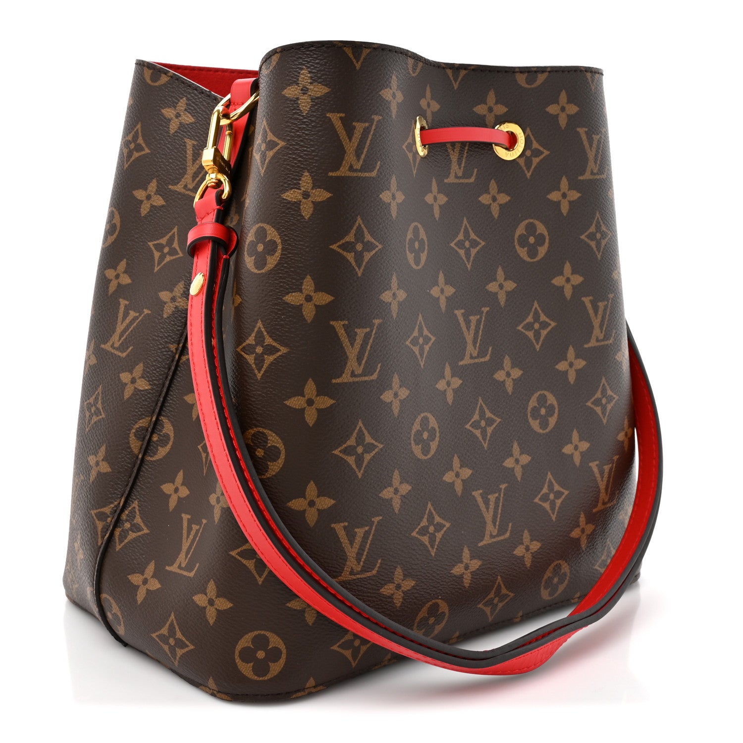 Louis Vuitton Monogram Neonoe MM Coquelicot 3 of 12
