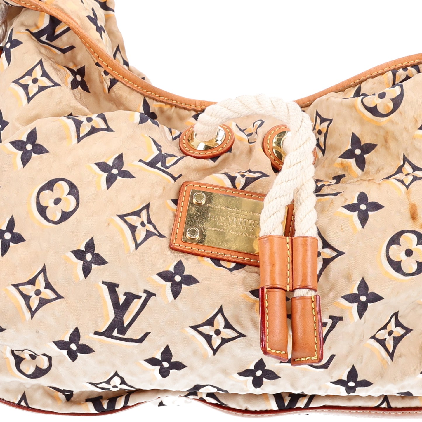 Canvas Monogram Cruise Bulles MM Natural
