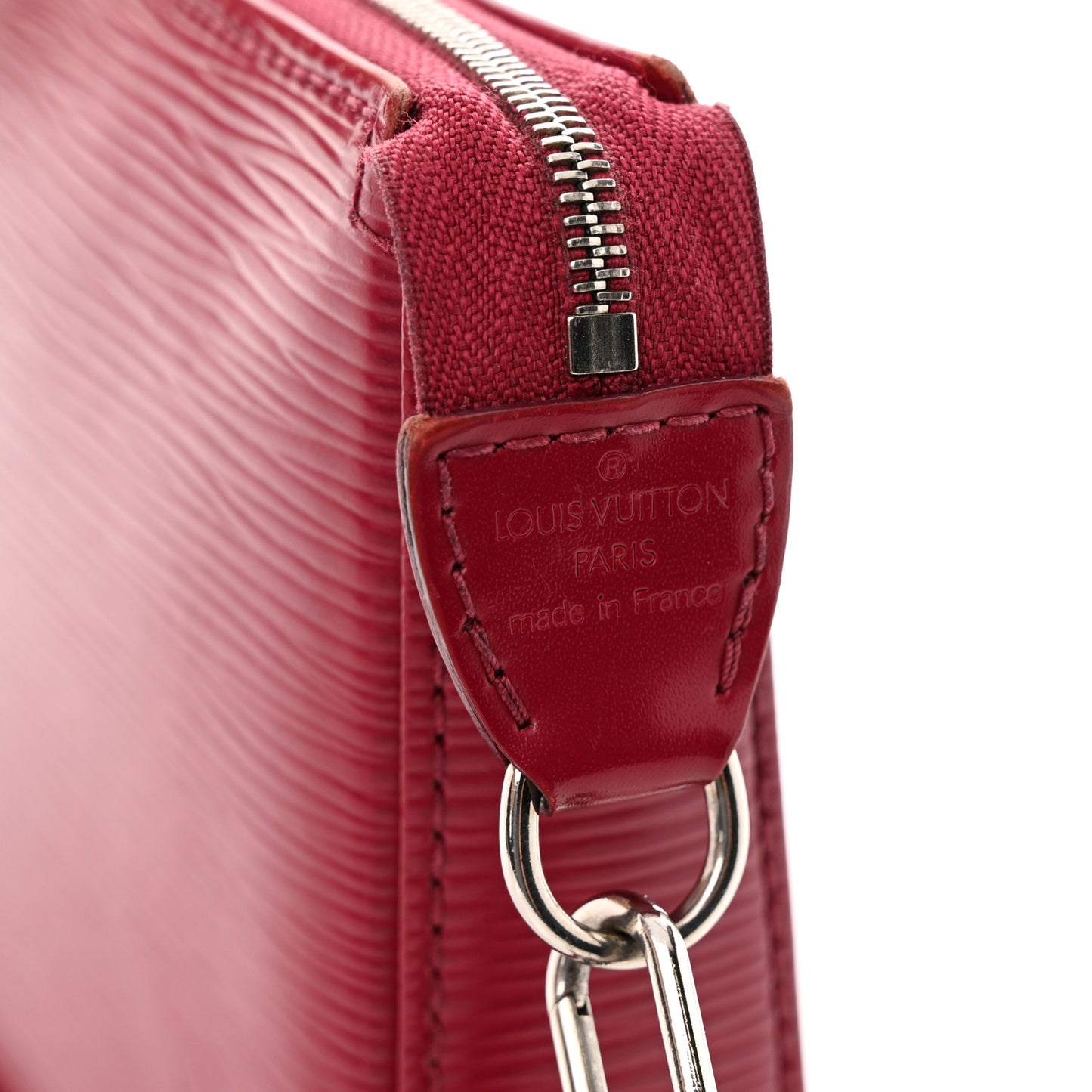 Epi Pochette Accessories NM Fuchsia