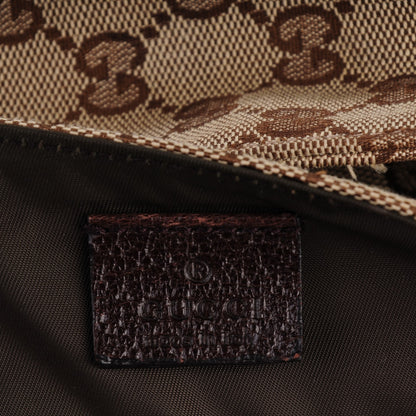 Gucci Monogram Web Messenger Diaper Bag Brown 6 of 12