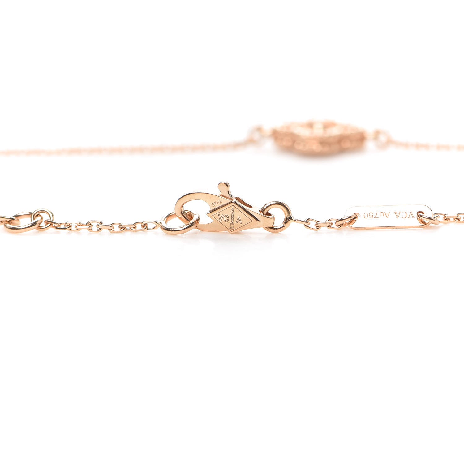 Van Cleef & Arpels 18K Rose Gold Sweet Alhambra Bracelet 4 of 8