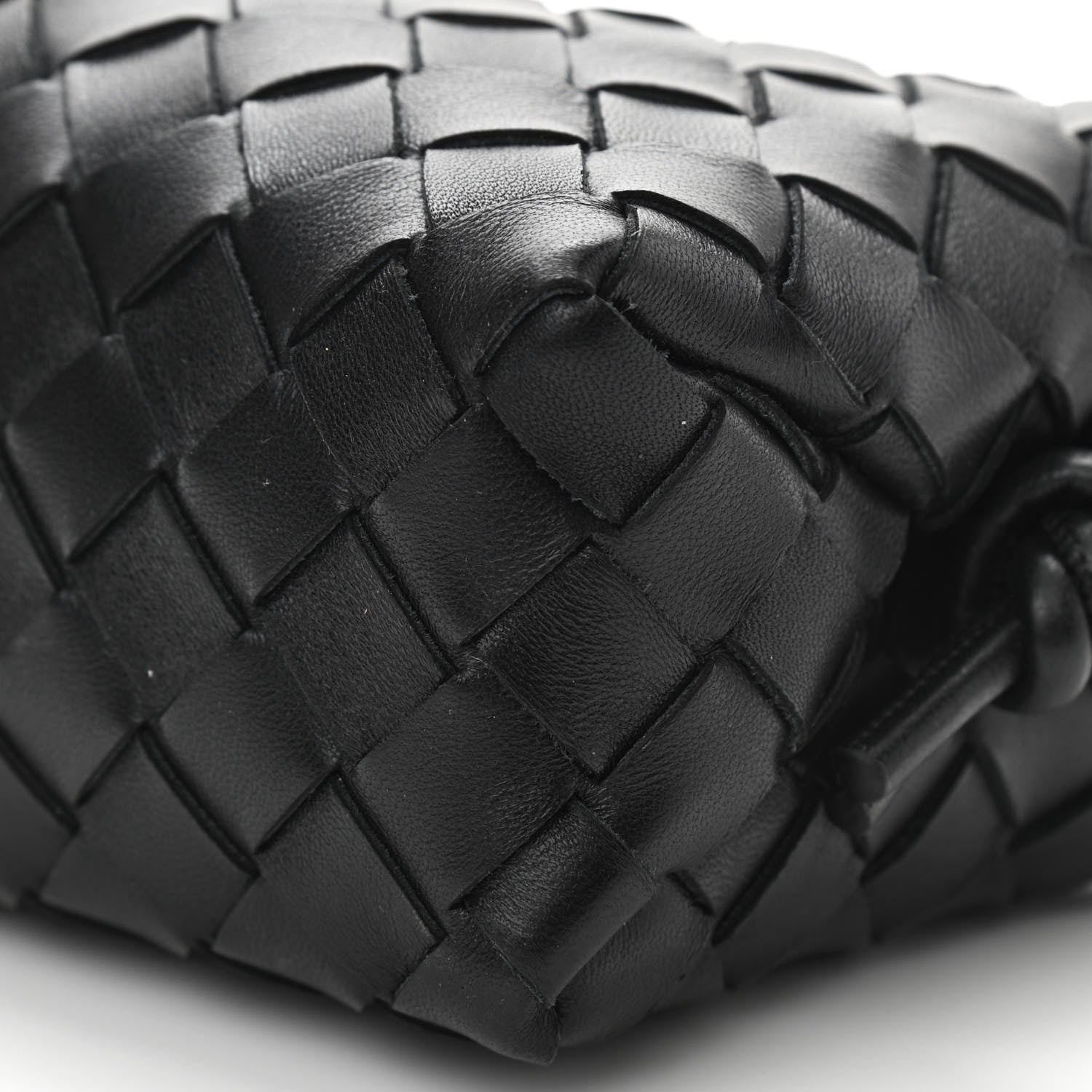 Bottega Veneta Nappa Intrecciato Mini Loop Camera Bag Black 9 of 9