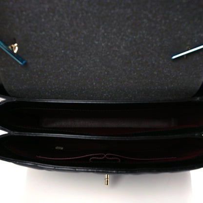 Chanel Lambskin Quilted Medium Trendy CC Flap Dual Handle Bag Black 7 of 9