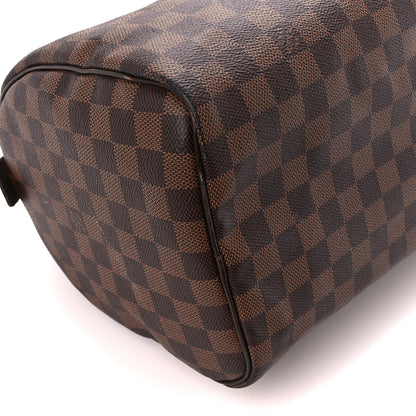Louis Vuitton Damier Ebene Speedy 30 12 of 16
