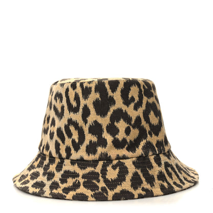 Christian Dior Oblique Reversible Leopard Bucket Hat Beige 8 of 12