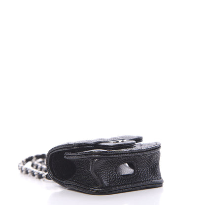 Chanel Caviar Quilted Airpods Pro Case Black 3 of 9