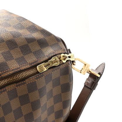 Louis Vuitton Damier Ebene Keepall Bandouliere 55 13 of 13