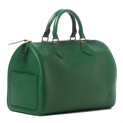 Louis Vuitton Epi Speedy 30 Borneo 2 of 9