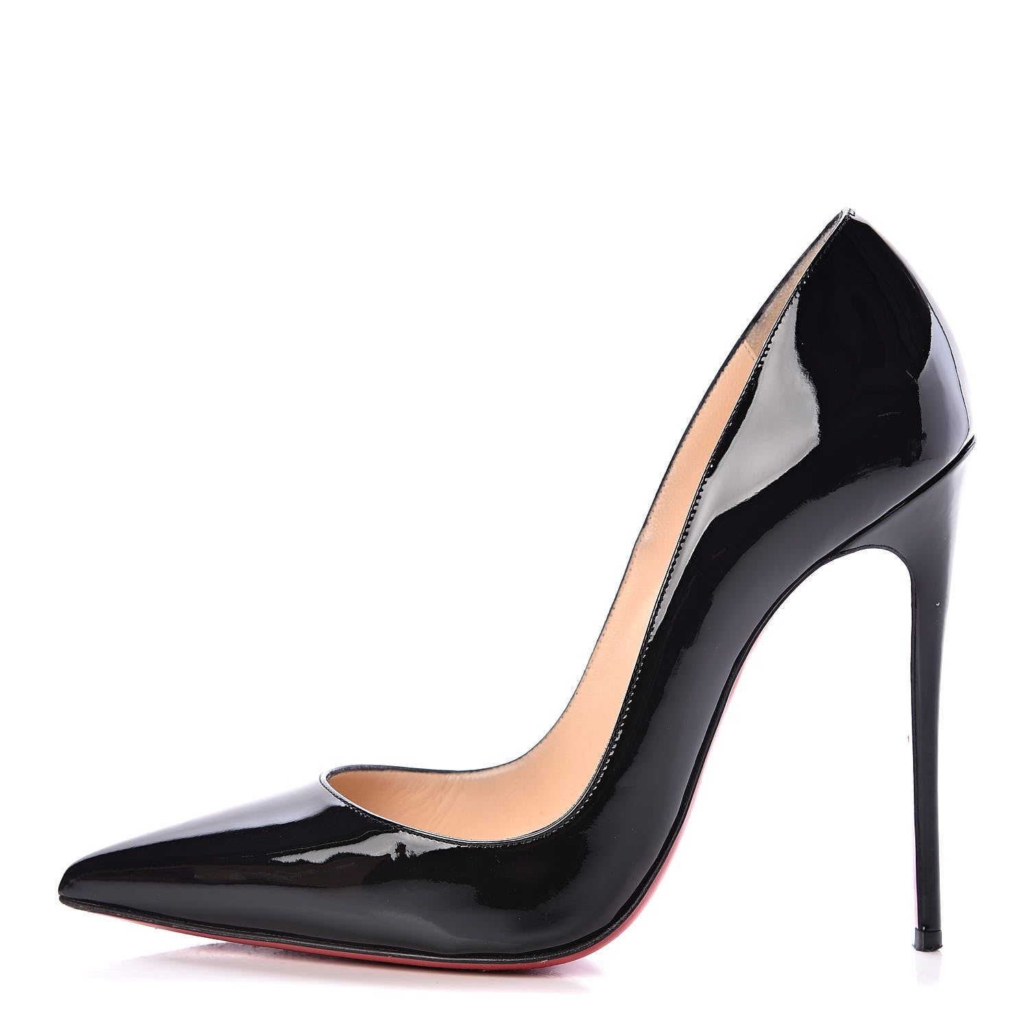 Christian Louboutin Patent So Kate 120 Pumps 37 Black 1 of 14