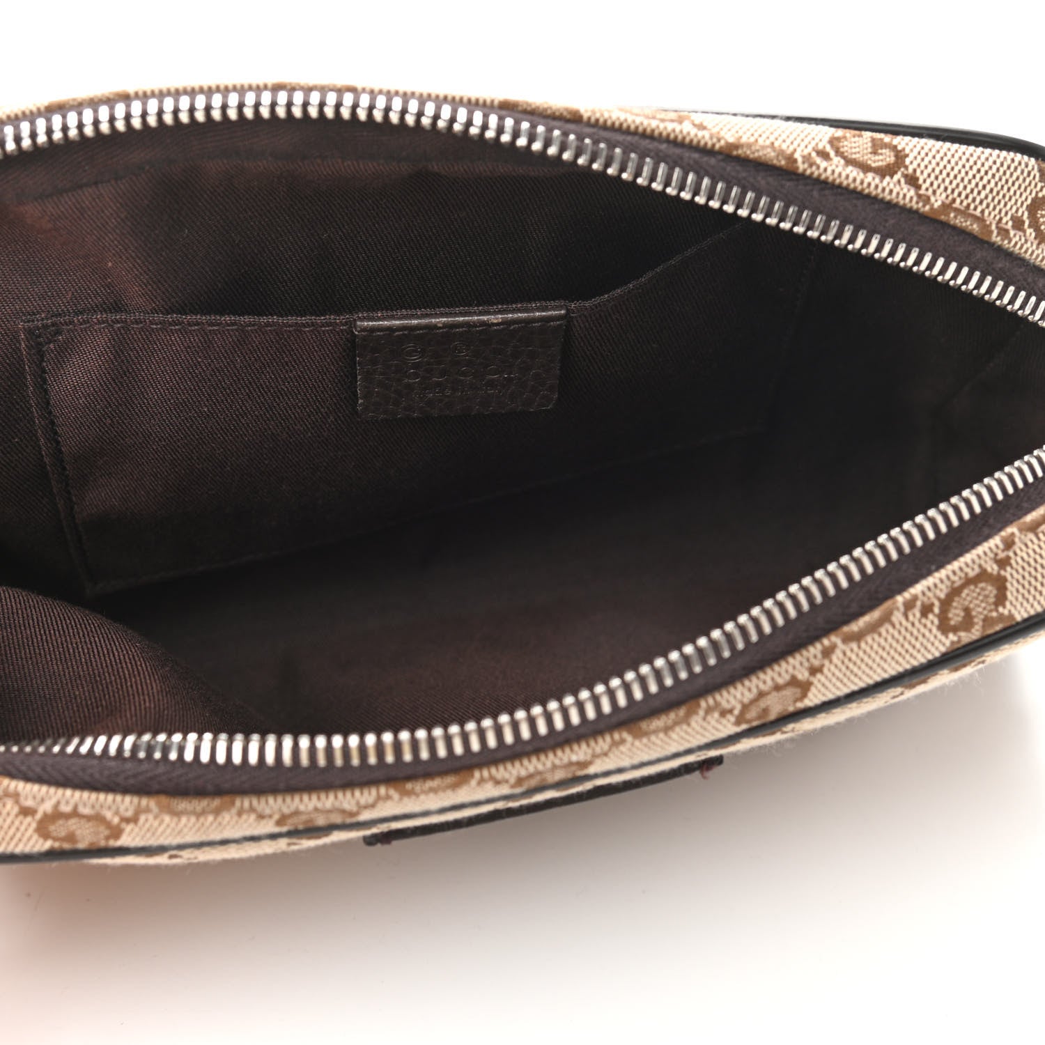 Gucci Monogram Belt Bag Dark Brown 5 of 11