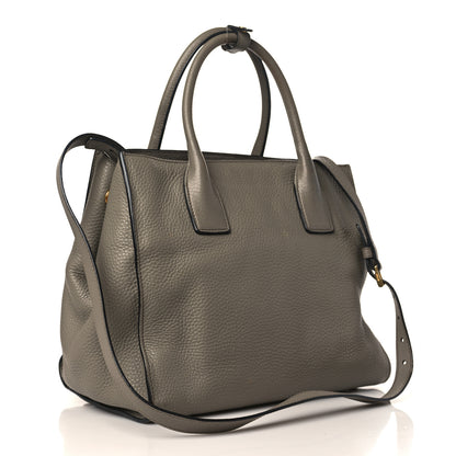 Prada Vitello Daino Shopping Tote Argilla 3 of 11