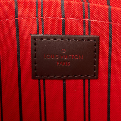 Louis Vuitton Damier Ebene Neverfull MM GM Pochette 6 of 7