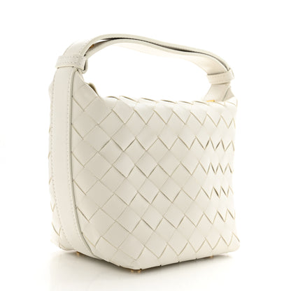 Bottega Veneta Calfskin Nappa Intrecciato Candy Wallace White 3 of 11