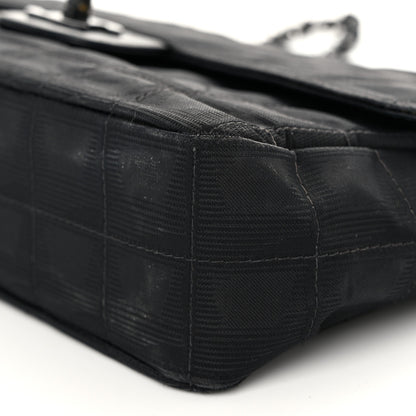 Chanel Nylon Medium Travel Flap Black 10 of 11