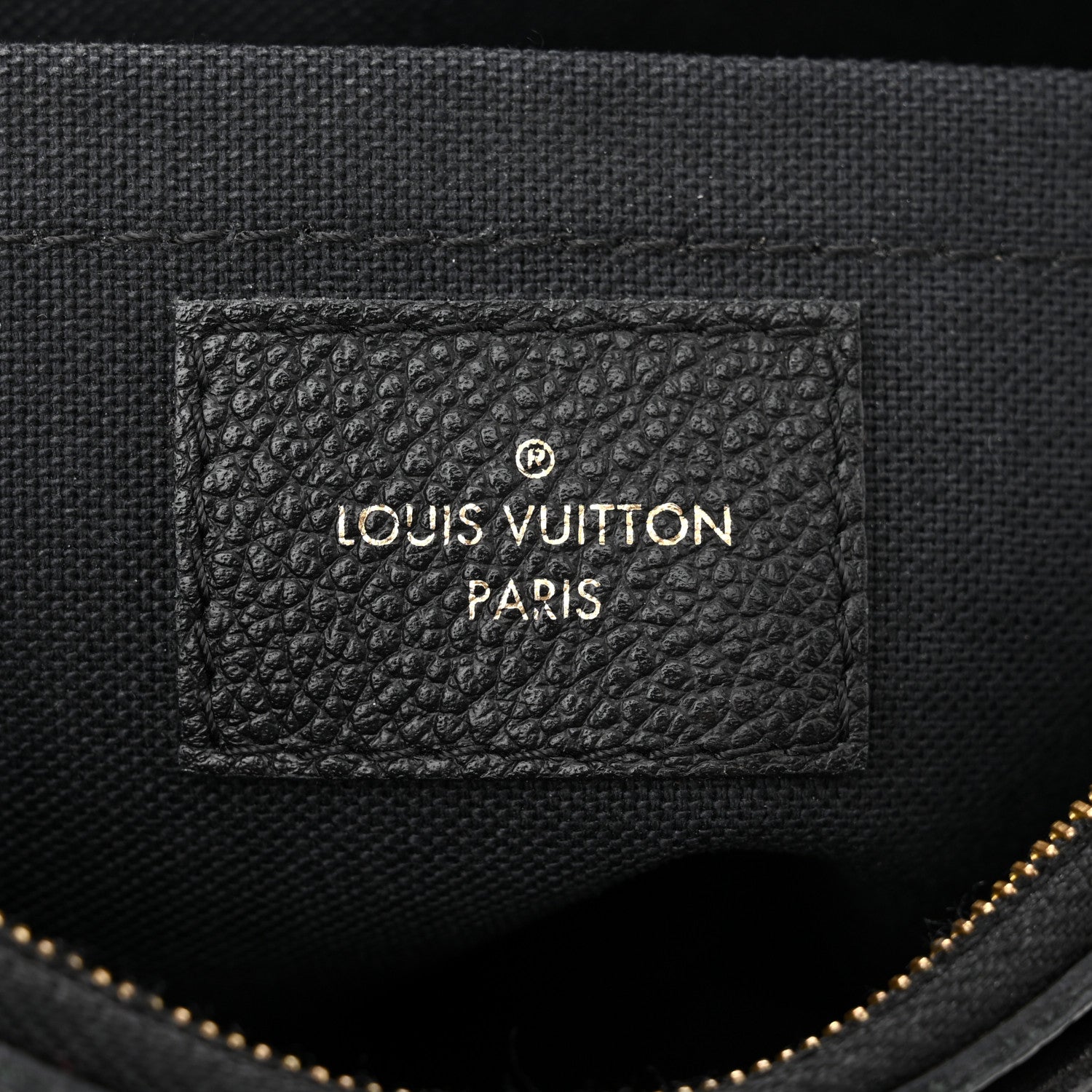 Louis Vuitton Monogram Pallas Clutch Black 5 of 9