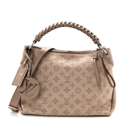 Louis Vuitton Mahina Beaubourg Hobo MM Galet 1 of 11