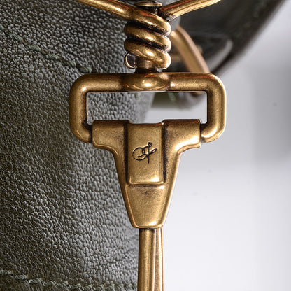 Proenza Schouler Lambskin PS1 Extra Large Satchel Military 11 of 15