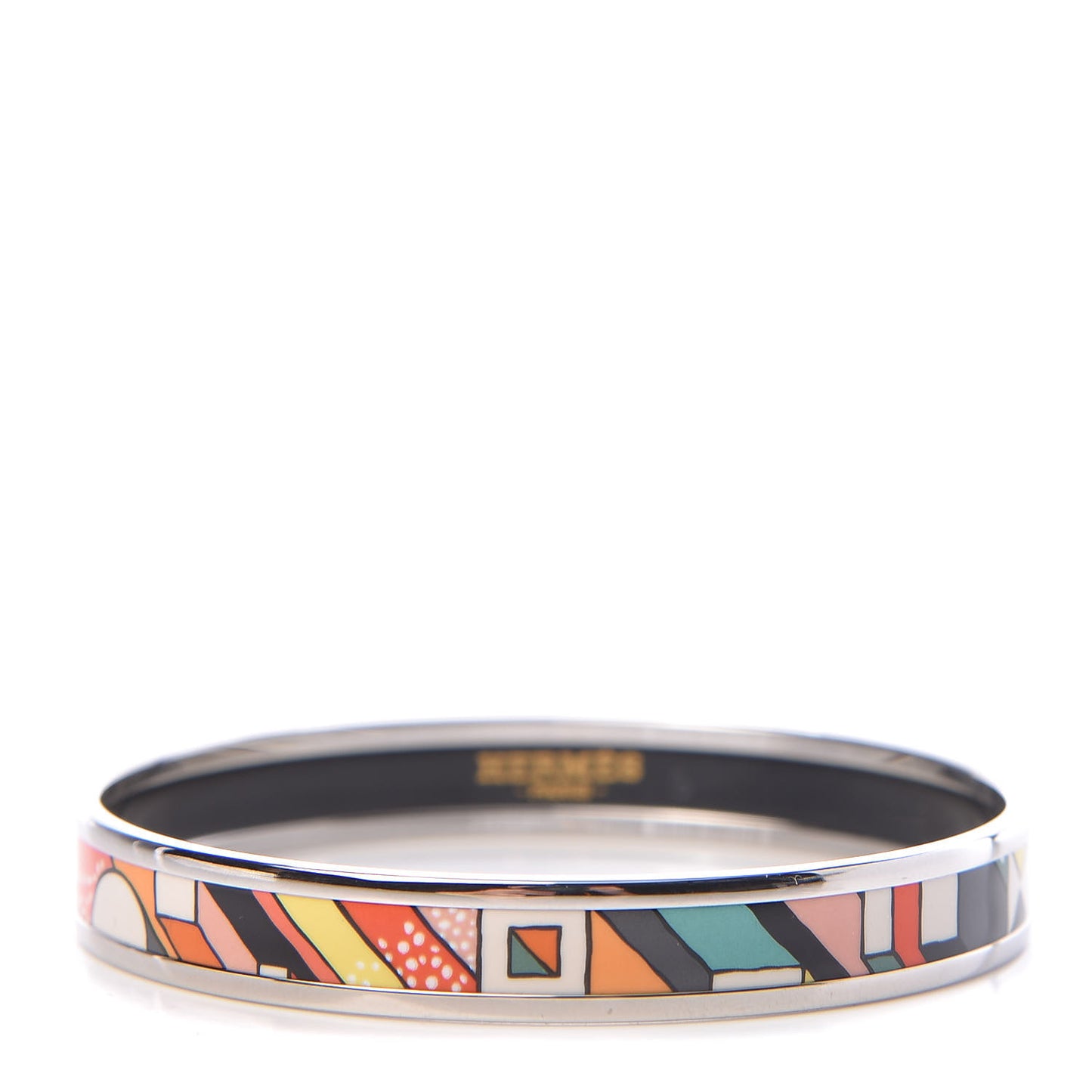 Enamel Printed On A Summer Day Narrow Bracelet 62 Futurisme