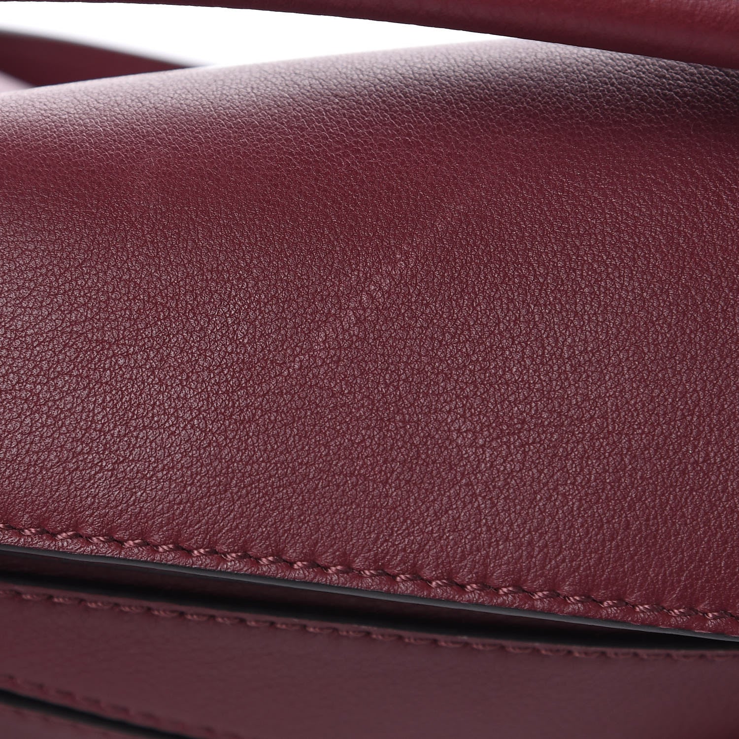 Loewe Calfskin Mini Puzzle Bag Wine 8 of 10