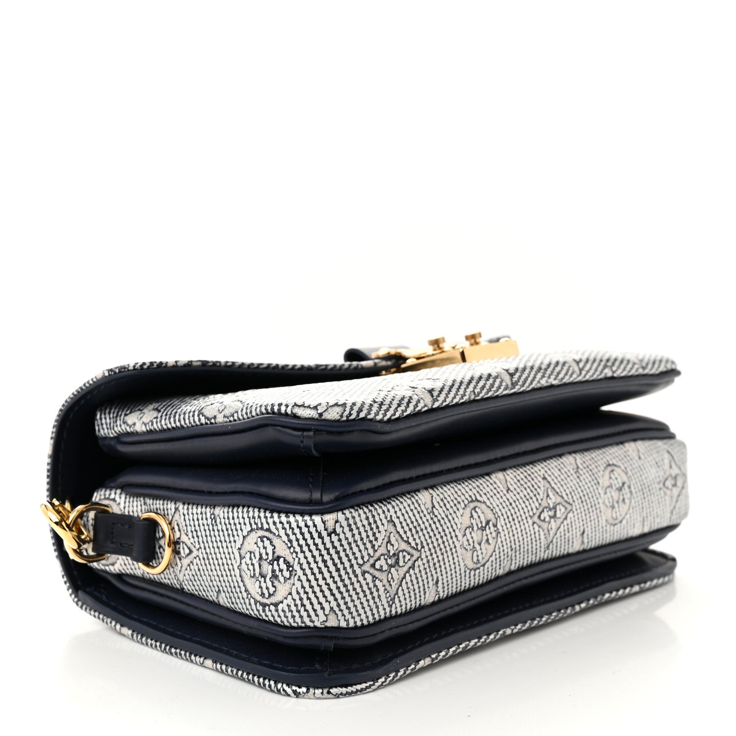 Louis Vuitton Monoglam Pochette Metis East West Blue 4 of 9