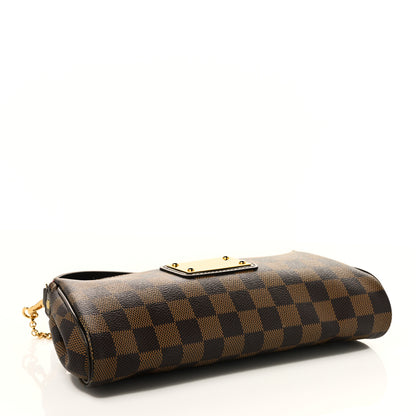 Louis Vuitton Damier Ebene Eva Clutch 4 of 10