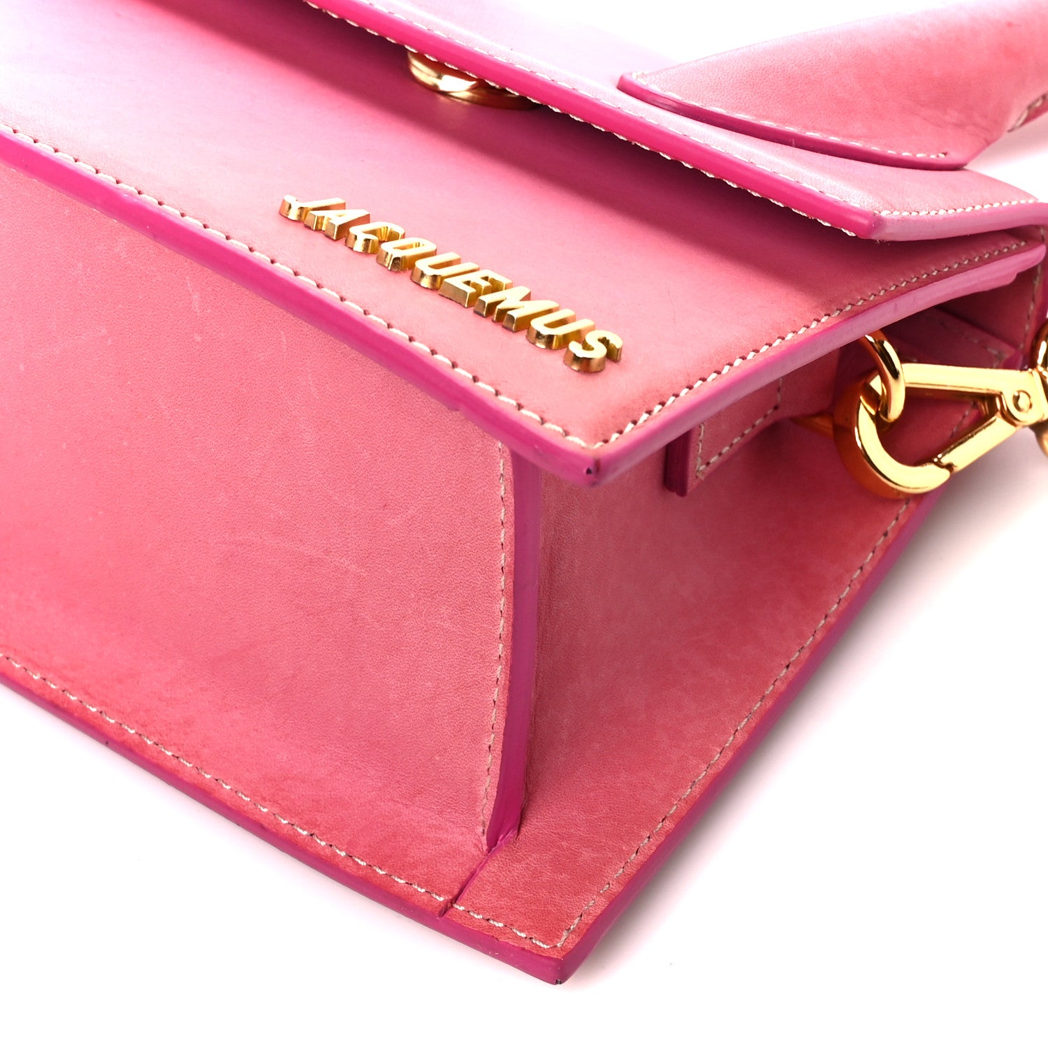 Jacquemus Nubuck Le Chiquito Moyen Pink 9 of 9