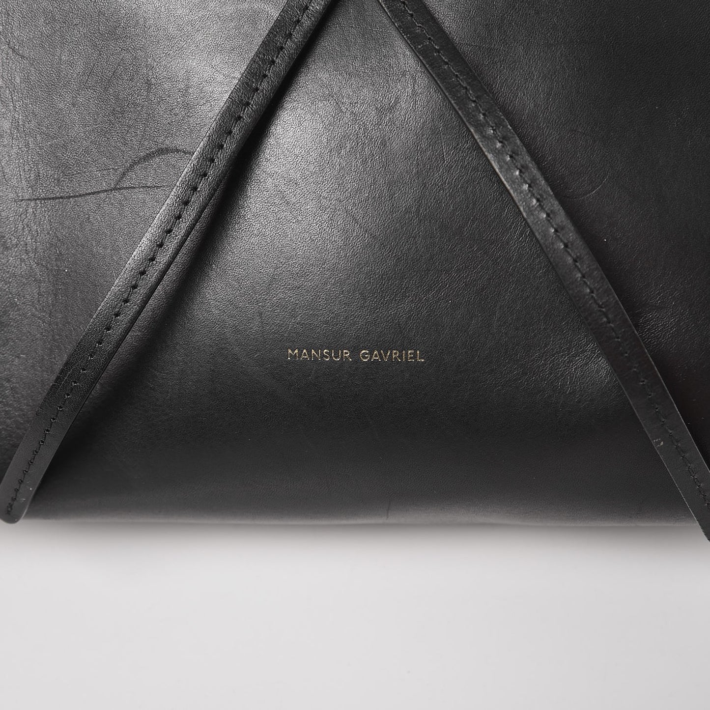 Calfskin Mini Lady Bag Black Flamma