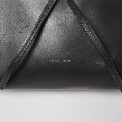Mansur Gavriel Calfskin Mini Lady Bag Black Flamma 6 of 16