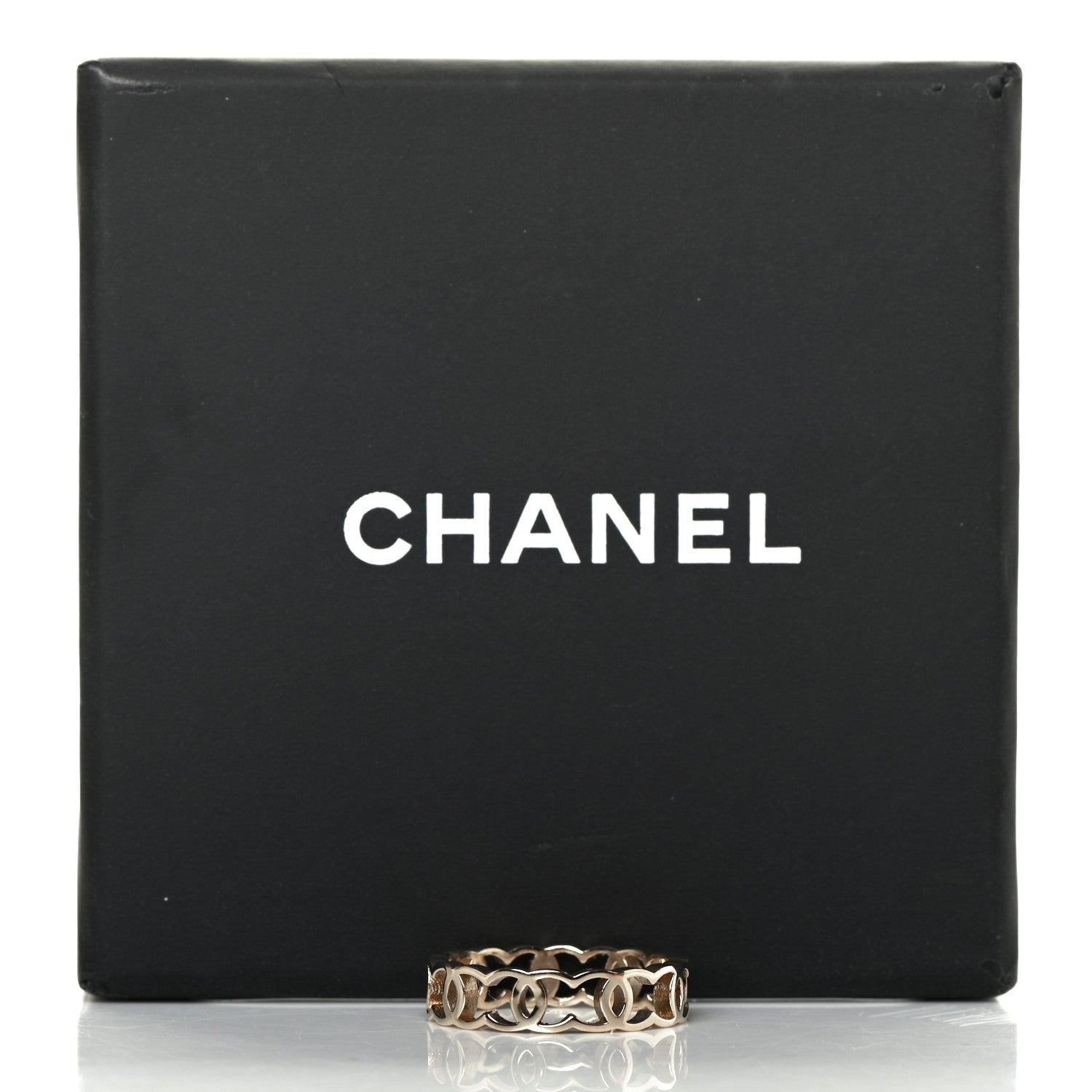 Chanel Metal CC Ring 6 52 Gold 4 of 4