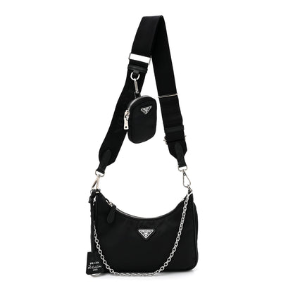 Prada Nylon Re-Edition 2005 Shoulder Bag Black 1 of 13