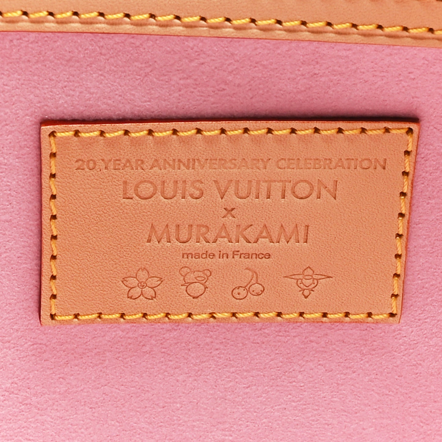 LV X TM Monogram Cherry Blossom Keepall Bandouliere 45 Sakura Brown