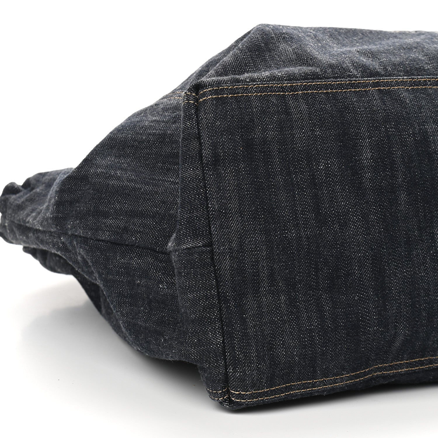 Chanel Denim XL Coco Cabas Tote Blue 9 of 11