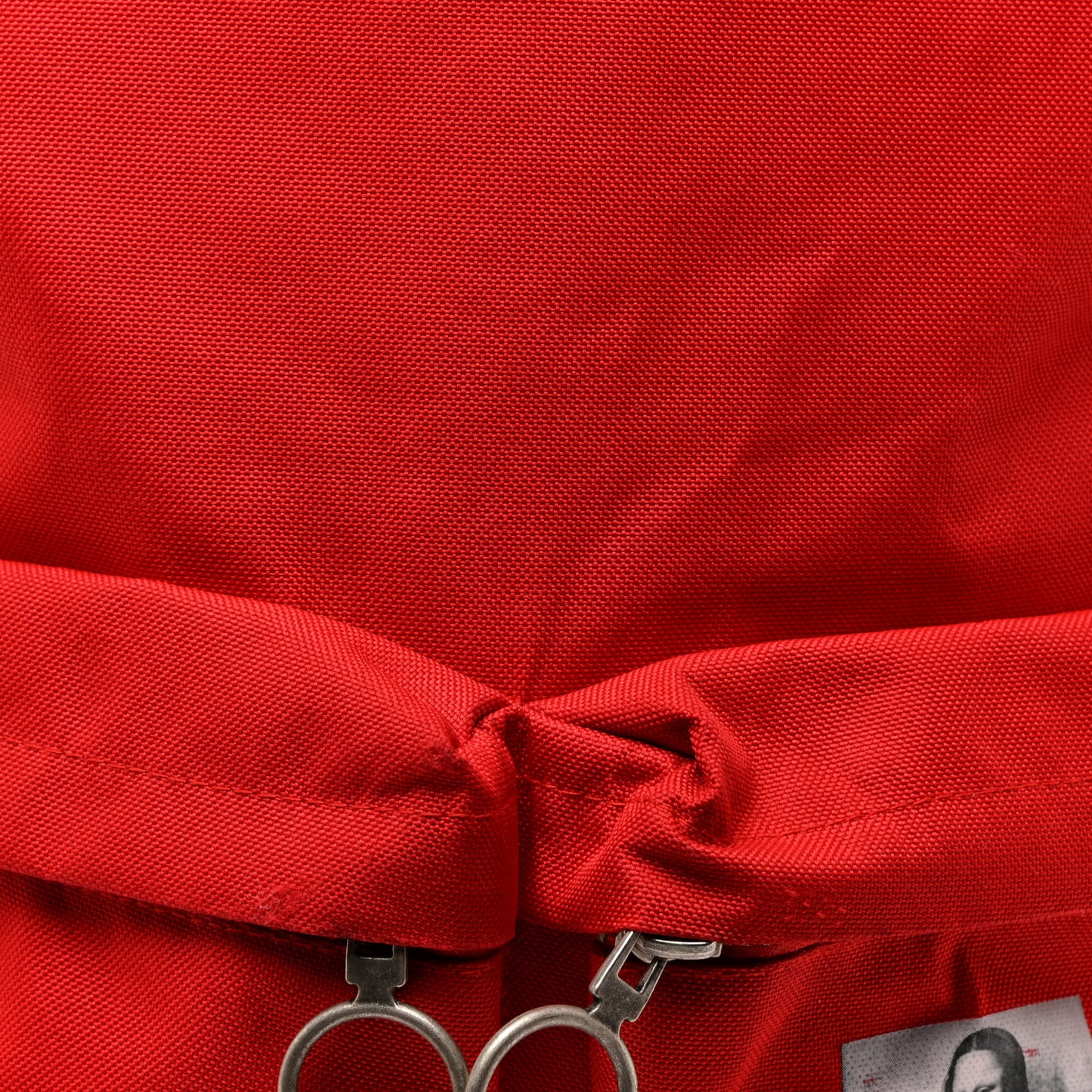 OFF-WHITE Canvas Mona Lisa Backpack Red