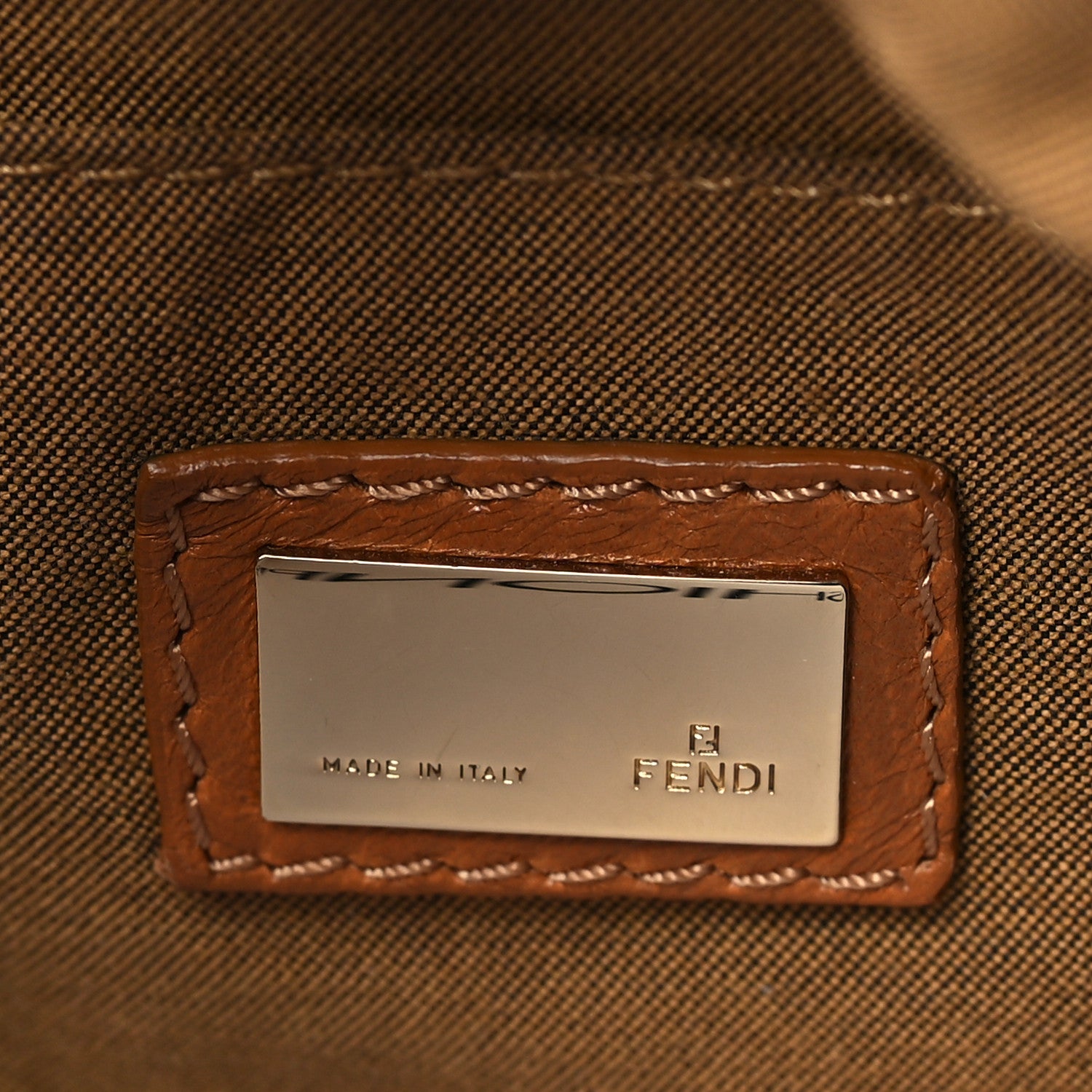 Fendi Nappa Sweet Hobo Tan 6 of 9