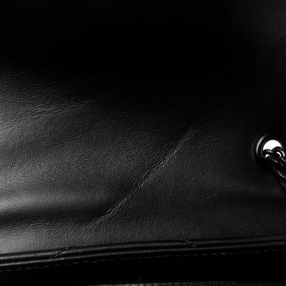 Saint Laurent Calfskin Y Quilted Monogram Monochrome Small Loulou Chain Satchel Black 12 of 12