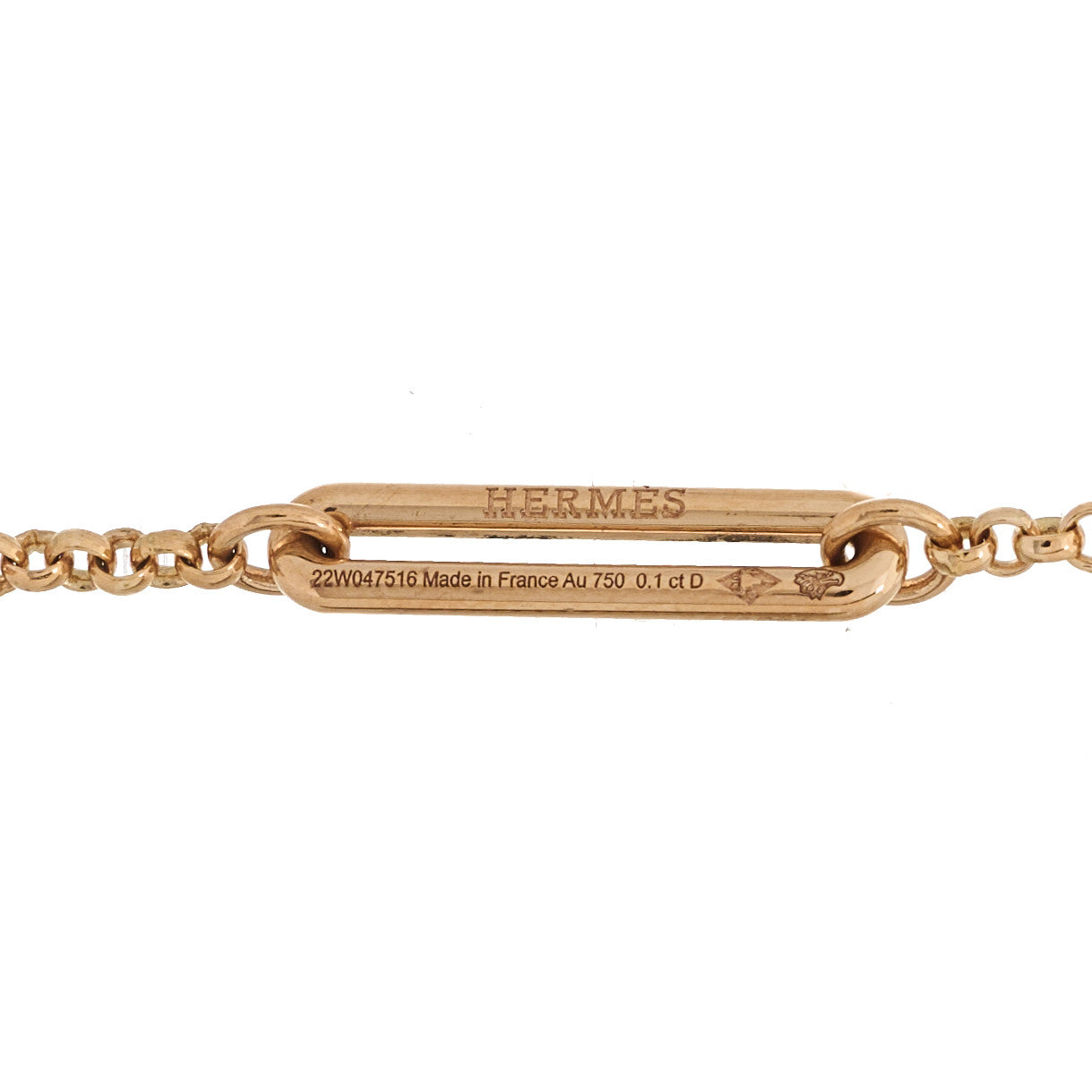18K Rose Gold Diamond Chaine D'Ancre Chaos Earrings