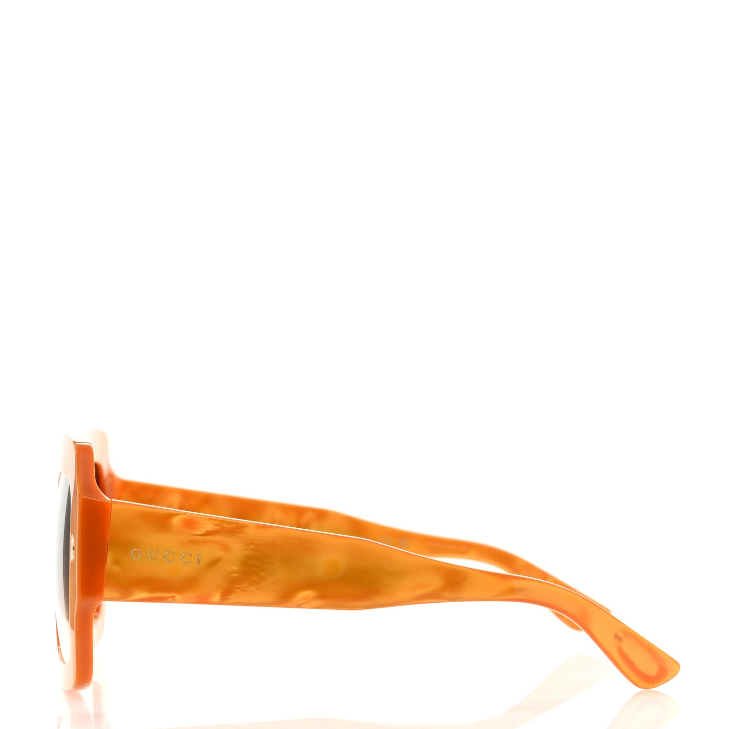 Gucci Acetate Square Sunglasses GG1111S Yellow 3 of 8
