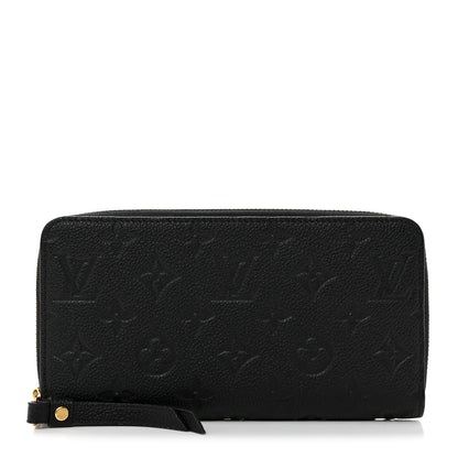 Louis Vuitton Empreinte Zippy Wallet Black 1 of 8