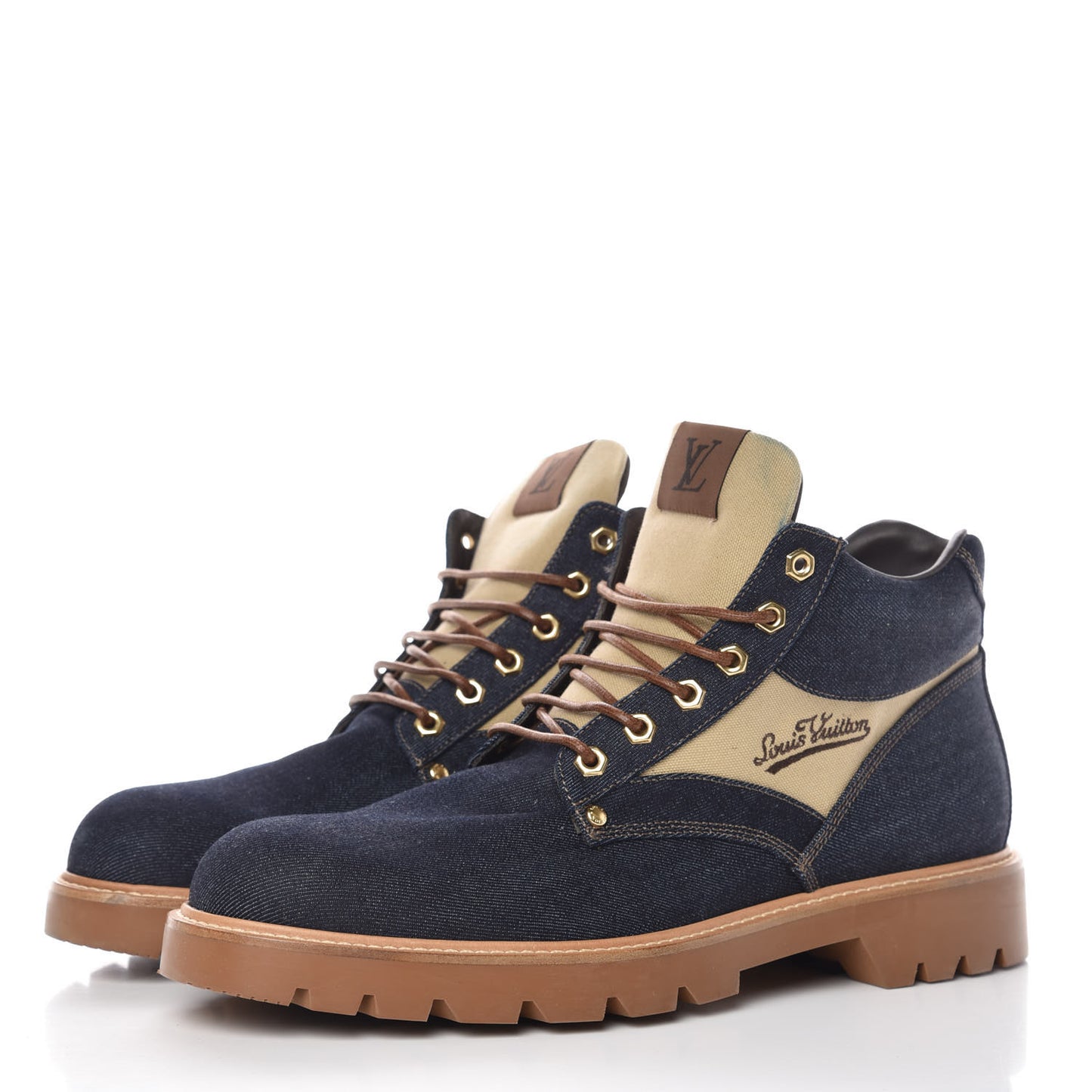 Denim Mens Oberkampf Ankle Boots 11 Marine
