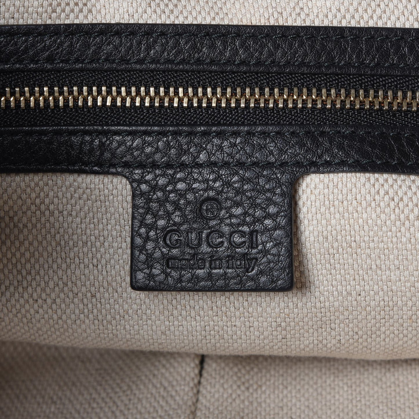 Pebbled Calfskin Medium Soho Chain Shoulder Bag Black