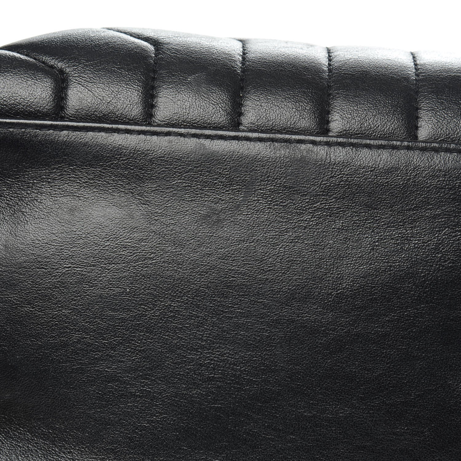 Saint Laurent Calfskin Y Quilted Monogram Large Loulou Chain Satchel Black 10 of 13
