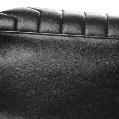 Saint Laurent Calfskin Y Quilted Monogram Large Loulou Chain Satchel Black 10 of 13
