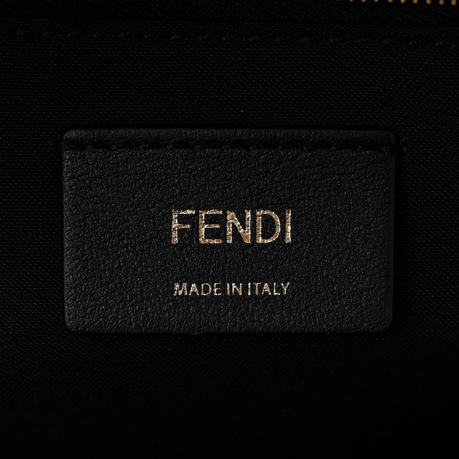 Fendi Nappa FF 1974 Embossed Mini Backpack Black 6 of 10