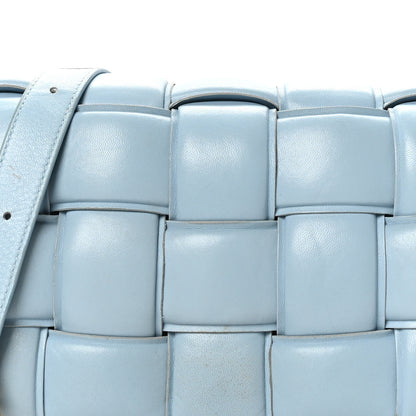 Bottega Veneta Nappa Maxi Intreccio Padded Cassette Crossbody Bag Ice 7 of 10