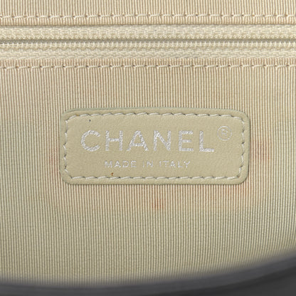 Chanel Washed Lambskin Quilted Medium Chain Around Messenger Black 6 of 13