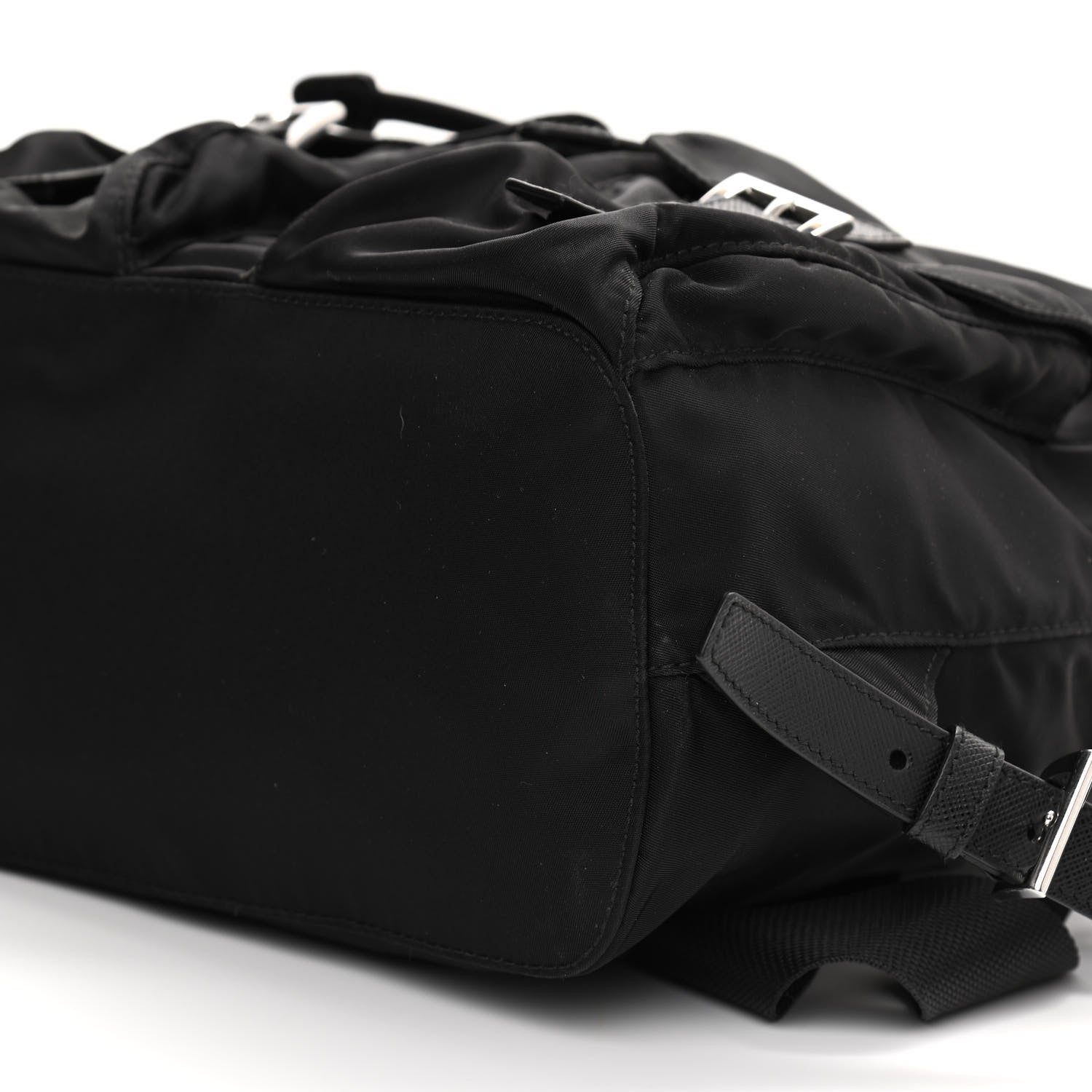 Prada Tessuto Nylon Vela Small Backpack Black 10 of 11